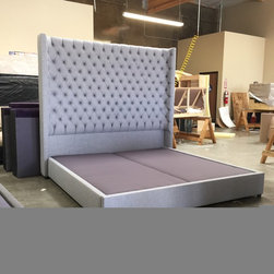 Custom Upholstered Beds - Beds