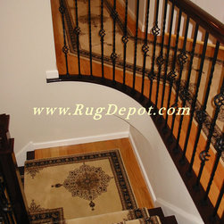 Infinity Medallion Ivory - Area Rugs