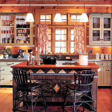 Adirondack Style Log House