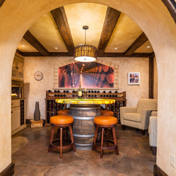 Gold Midwest Home Design Award & Coty Award Winning Wine Cellar & Tasting Room