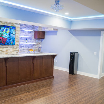 Luxury Basement Remodel in Warren, NJ