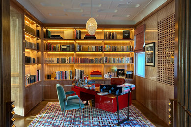 Photo of a home office in London.