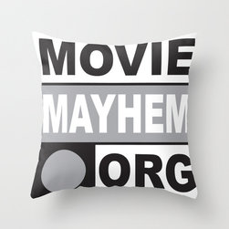 Movie Mayhem Throw Pillow by The Corp - Decorative Pillows