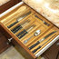 Oceanstar 5-Piece Bamboo Expandable Drawer Utensil Organizer Set