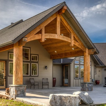 La Center Timber Framing Dream Home