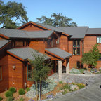 Exposed rafter tails Exposed rafter tails