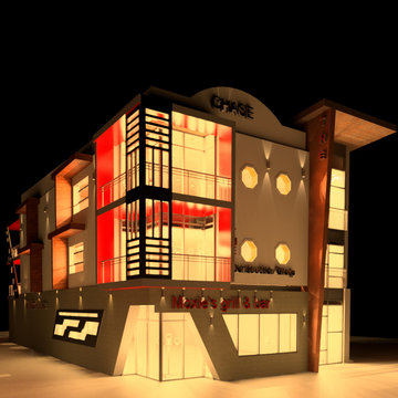 2D, 3D concept design and plan drawings