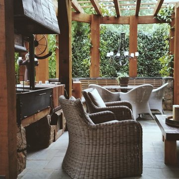 Outdoor living and Argentine grill
