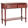 Joelle 2 Drawer Console Red