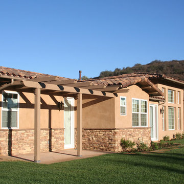 Thousand Oaks Ranch House, Porch SE elevation