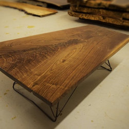 Black Walnut Slab Coffee Table - Products