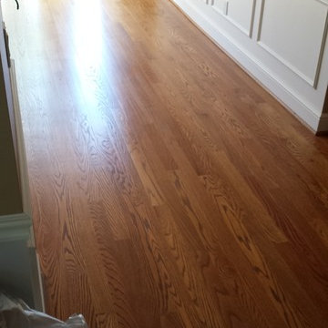 6" Red Oak Installation