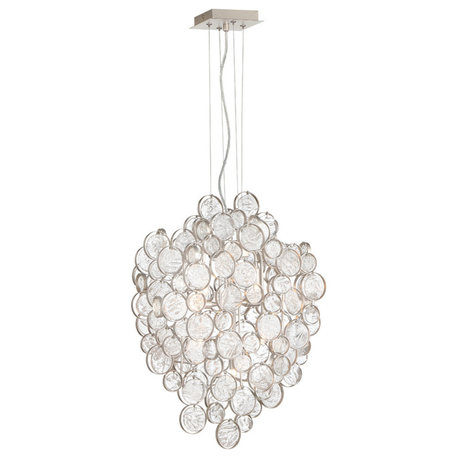 7-Light Contemporary Chandelier by Eurofase