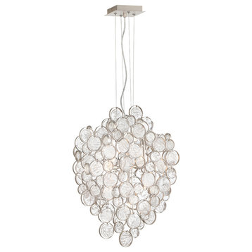 7-Light Contemporary Chandelier by Eurofase