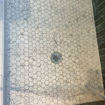Full Bathroom Remodel with walk in closet addition, relocation of walk- shower