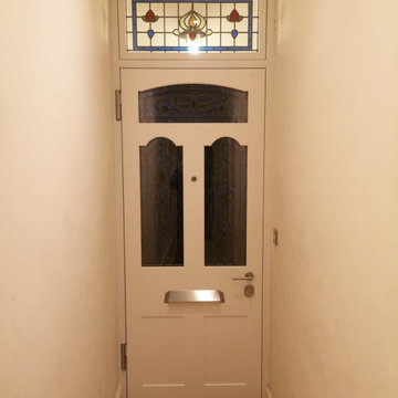 Bespoke Stained Glass Security Door