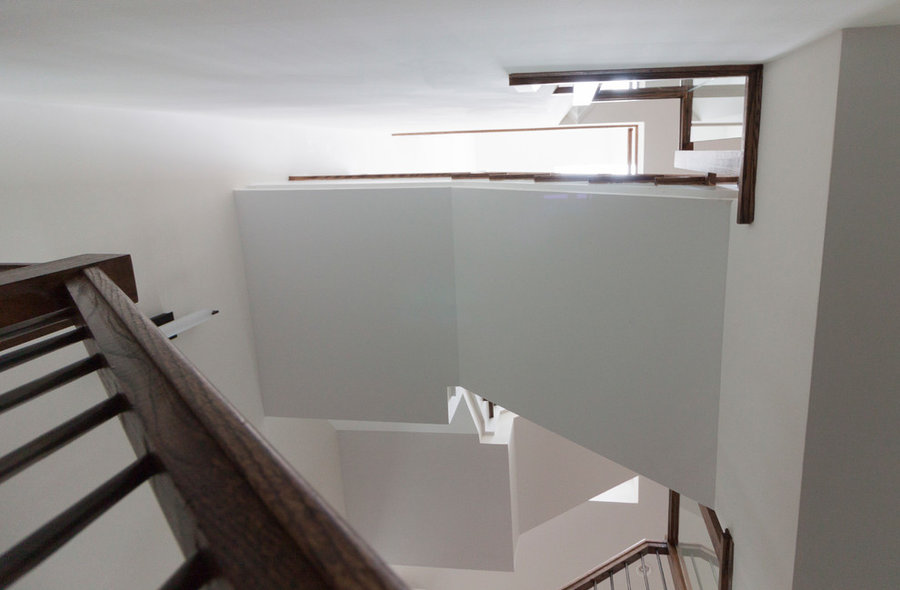 Clean and Contemporary Open Staircase, McLean, VA 22101
