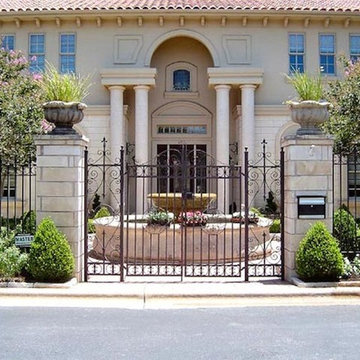 Custom Iron Walk Gates