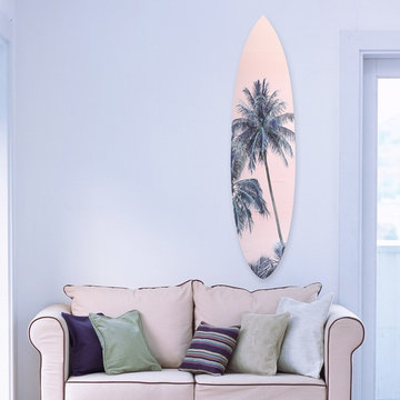 Palm Surfboard Pink