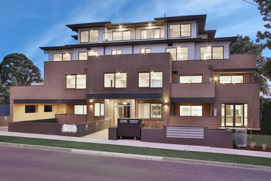 Design ideas for a large modern home design in Melbourne.