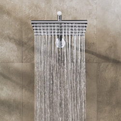 Vola 050 3/4" Rainfall Showerhead with Arm and Rosette - Products