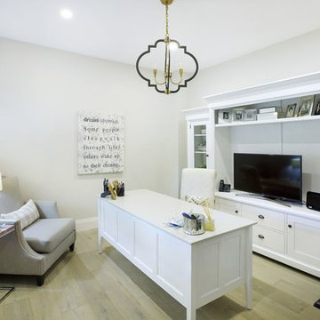 Main floor office with Handstone Furniture