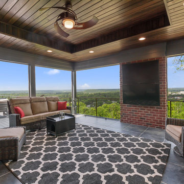 A Custom Contemporary One Story Home In Madeira, Ohio