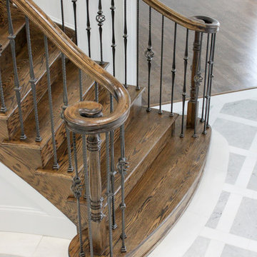 Project #51 | Twin Curved Staircase