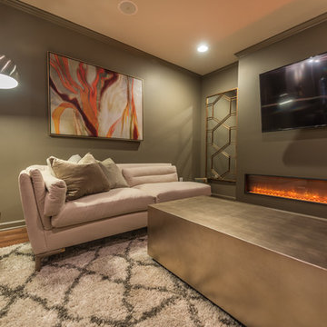 Contemporary Basement