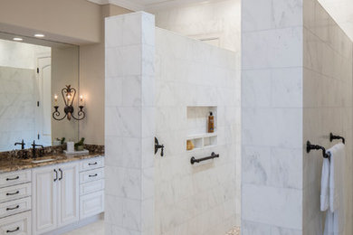 Bathroom - traditional bathroom idea in Austin