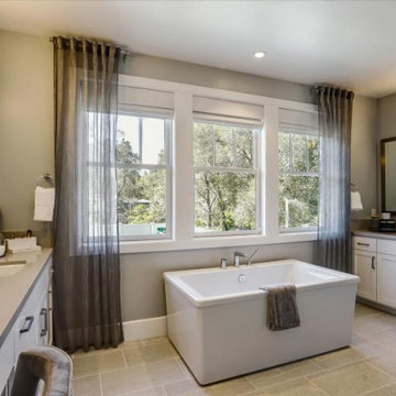 Montalvo Oaks by SummerHill Homes: Residence 7C & 7D Master Bathroom