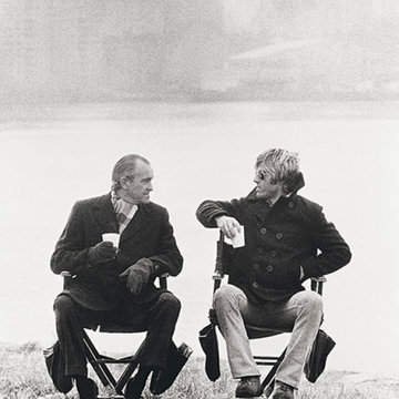 Robert Redford with Richard Helms