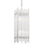 Hudson Valley Lighting - Wooster 4-Light Small Pendant, Polished Nickel - Features:
