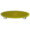 Chartreuse Pull Oval, Alum Post