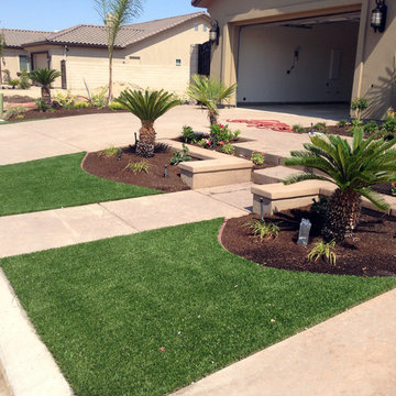 Artificial grass installation in Northern California 3