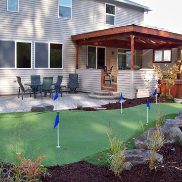 Small Backyard in development looking for useable, attractive outdoor space.