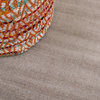 Solid/Striped Wingate 10'x13' Rectangle Pebble Area Rug