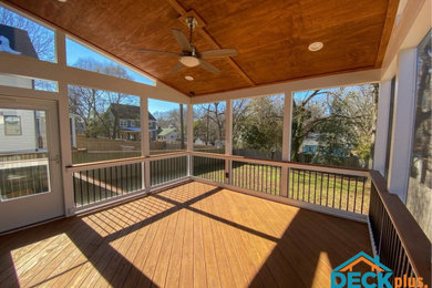 South Charlotte Deck To Screened Porch Conversion