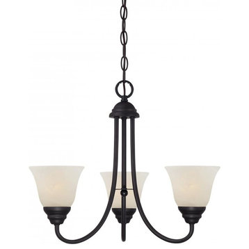 Kendall 3 Light Chandelier with Oil Rubbed Bronze Finish
