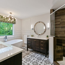 guest bath trim work