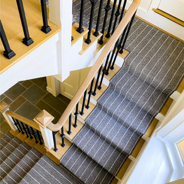 Couristan Addington in Charcoal Stair Runner