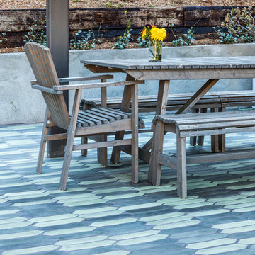 Peppermint Picket Porch