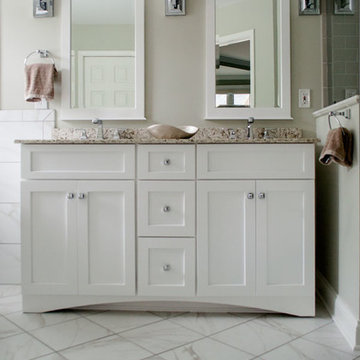 2017 | Serene Bathroom with Freestanding Tub