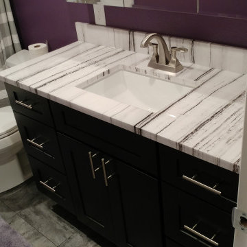 Bathroom remodelled