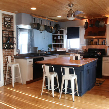 Lake House kitchen makeover