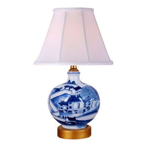 blue willow table lamps