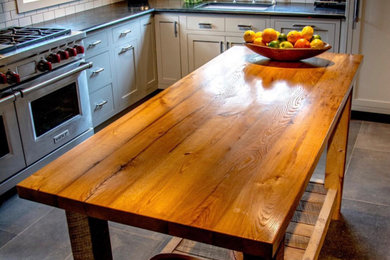 Farmhouse kitchen photo in Other