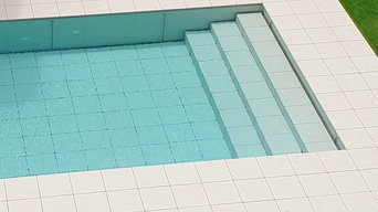 Piscina suelo elevable