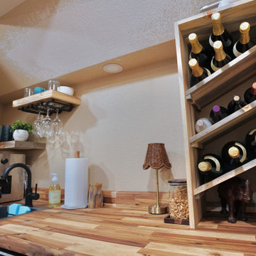 Southwestern Hosting Basement Bar