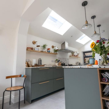 Kitchen Extension and Loft Conversion with Bathroom at E7 London
